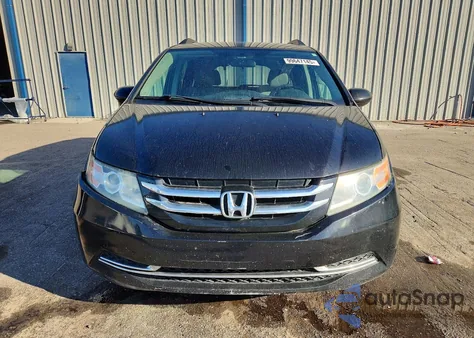2014 Honda Odyssey Ex z USA, uszkodzony, nr VIN 5FNRL5H49EB025314